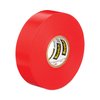 3M Scotch Vinyl Electrical Color Coding Tape, 3" Core, 0.75"x66 ft., Red 10810-DL-2W